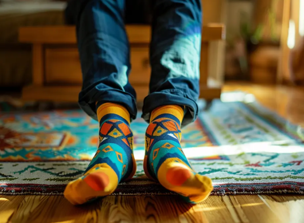 colorful socks